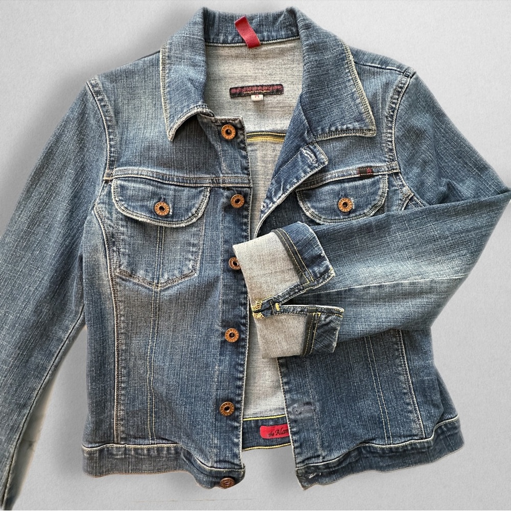 AG Adriano Goldschmied Blue Jean Jacket